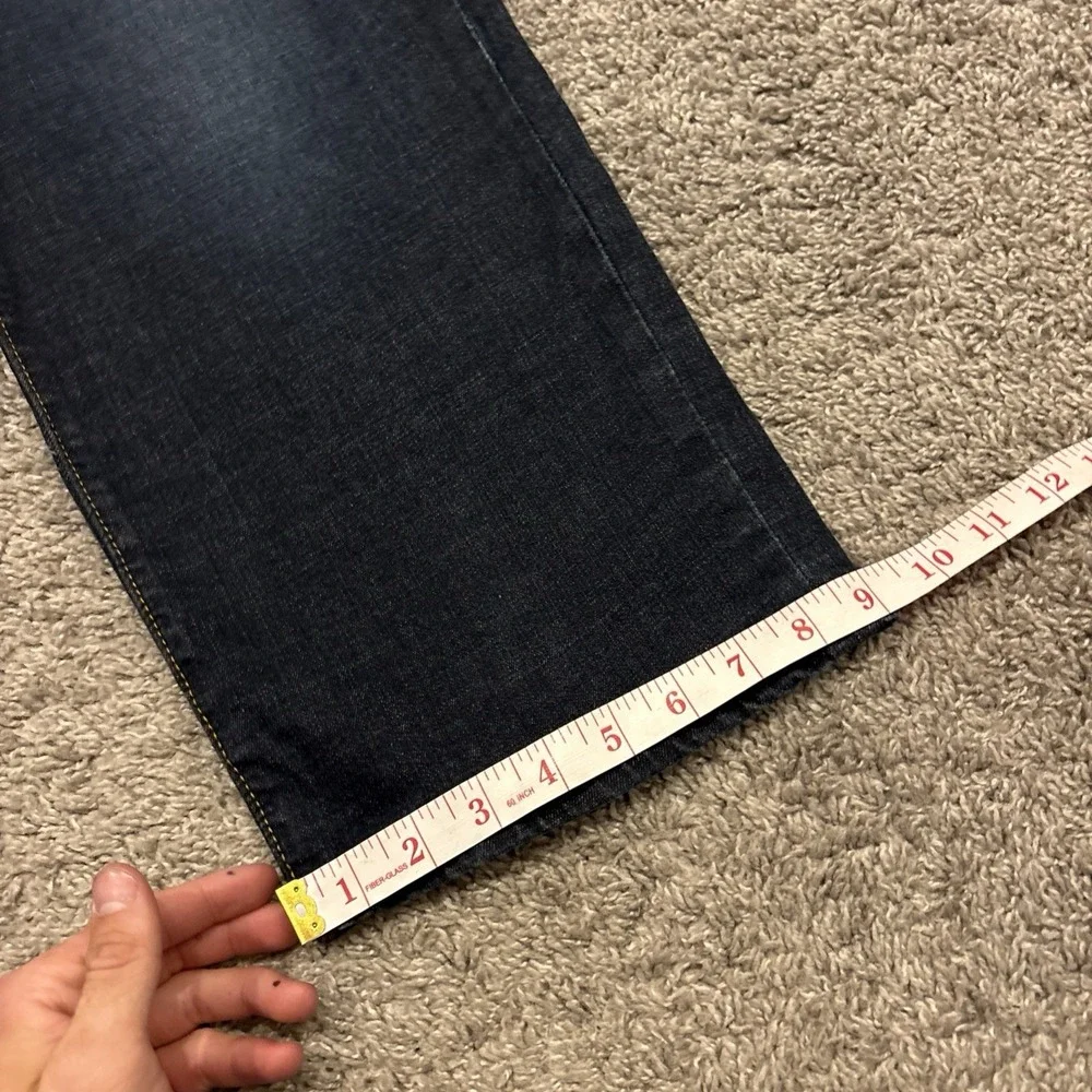 Lucky Brand Athletic Fit Blue Jeans Mens 48x30 Dark Wash Stretch Big Stretch